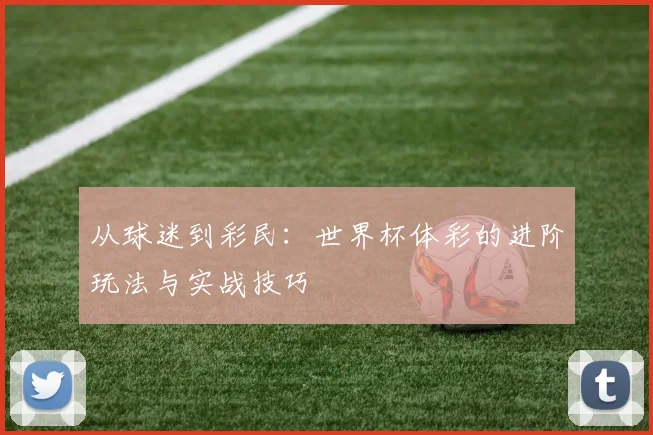 从球迷到彩民:世界杯体彩的进阶玩法与实战技巧